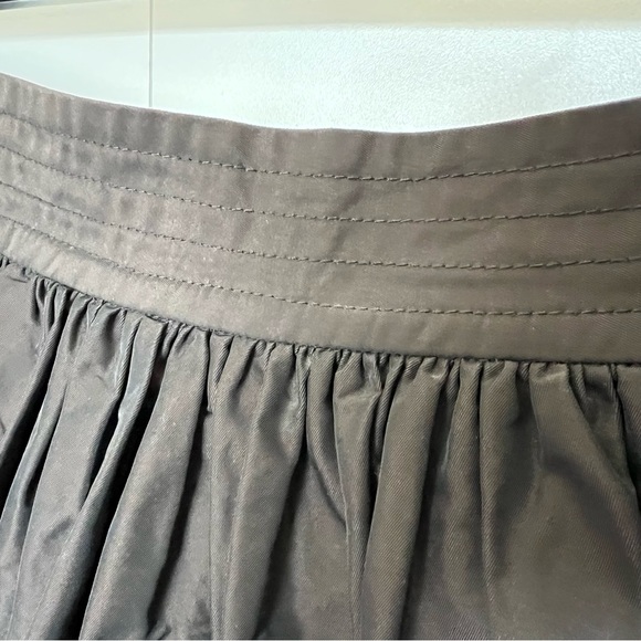 NWOT All Saints Brown Italian Wool Skirt with POCKETS! - Picture 4 of 10